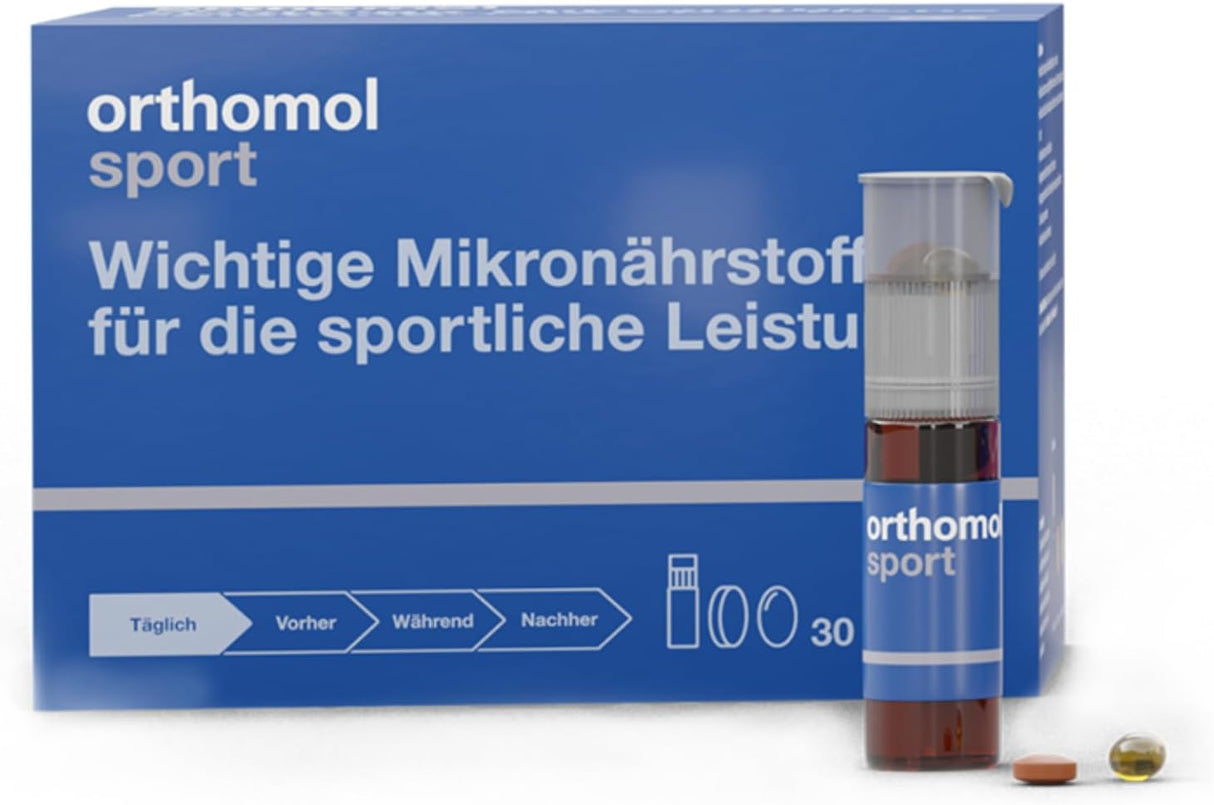 Orthomol Sport - micronutrients for athletic performance
