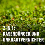COMPO lawn fertilizer with weed killer - lawn fertilizer for spring - 12 kg for 400 m²