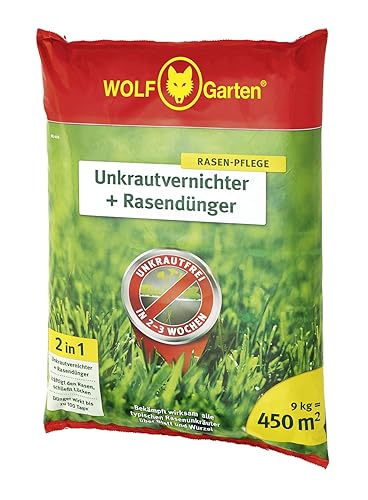 WOLF Garten WOLF-Garten - 2-in-1: weed killer plus lawn fertilizer SQ 450