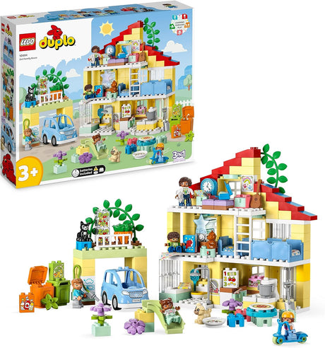 LEGO 10994 DUPLO Casa Familiar 3en1 - Beige and Blue markT