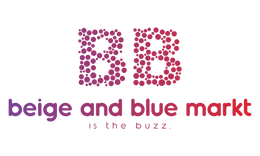 Beige and Blue markT