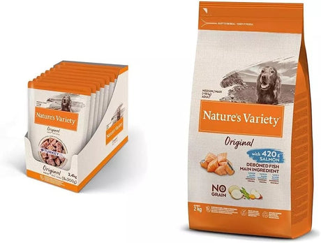 Nature's Variety Original No Grain - Multipack de patés para Perros Adultos  Total 4,8 kg.