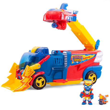 SUPERTHINGS Rescue Truck - Beige and Blue markT